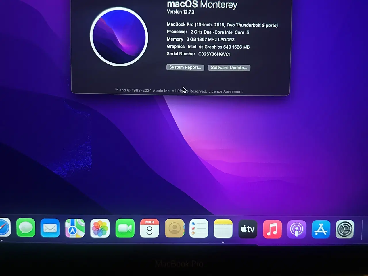 Billede 3 - Macbook Pro 13” Gray 2016 