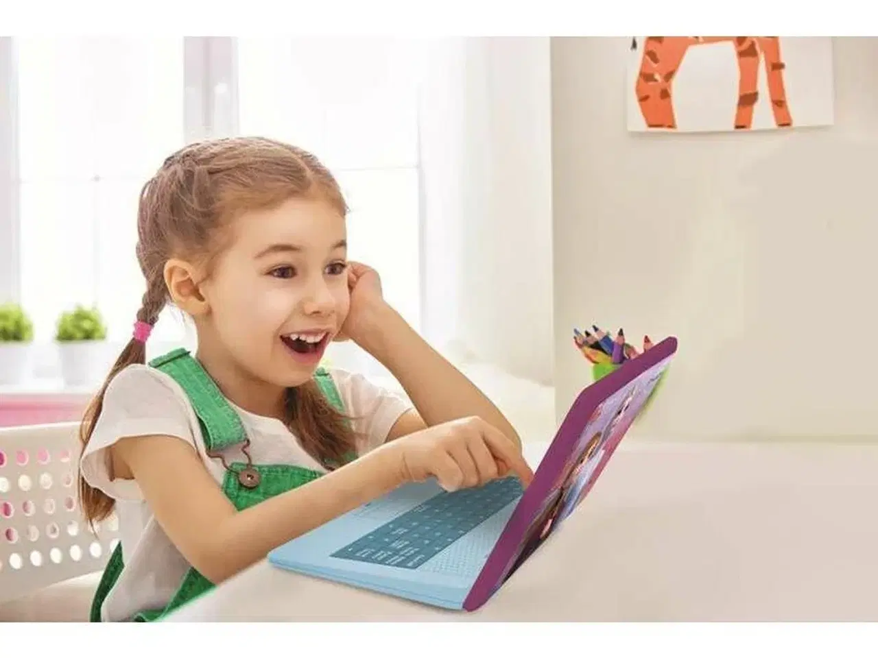 Billede 2 - Lexibook Frozen bærbar børnecomputer ES