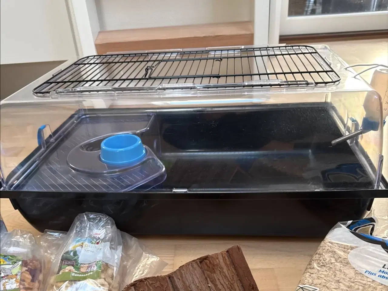 Billede 2 - Dværghamsterbur med tilbehør