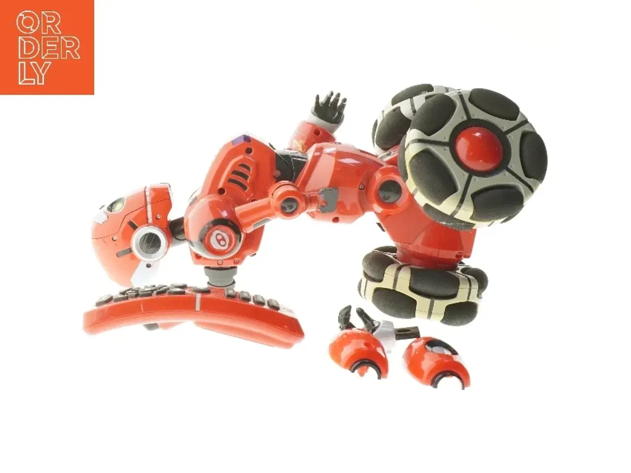 Billede 3 - Fjernstyret robot på hjul (str. 38 cm)