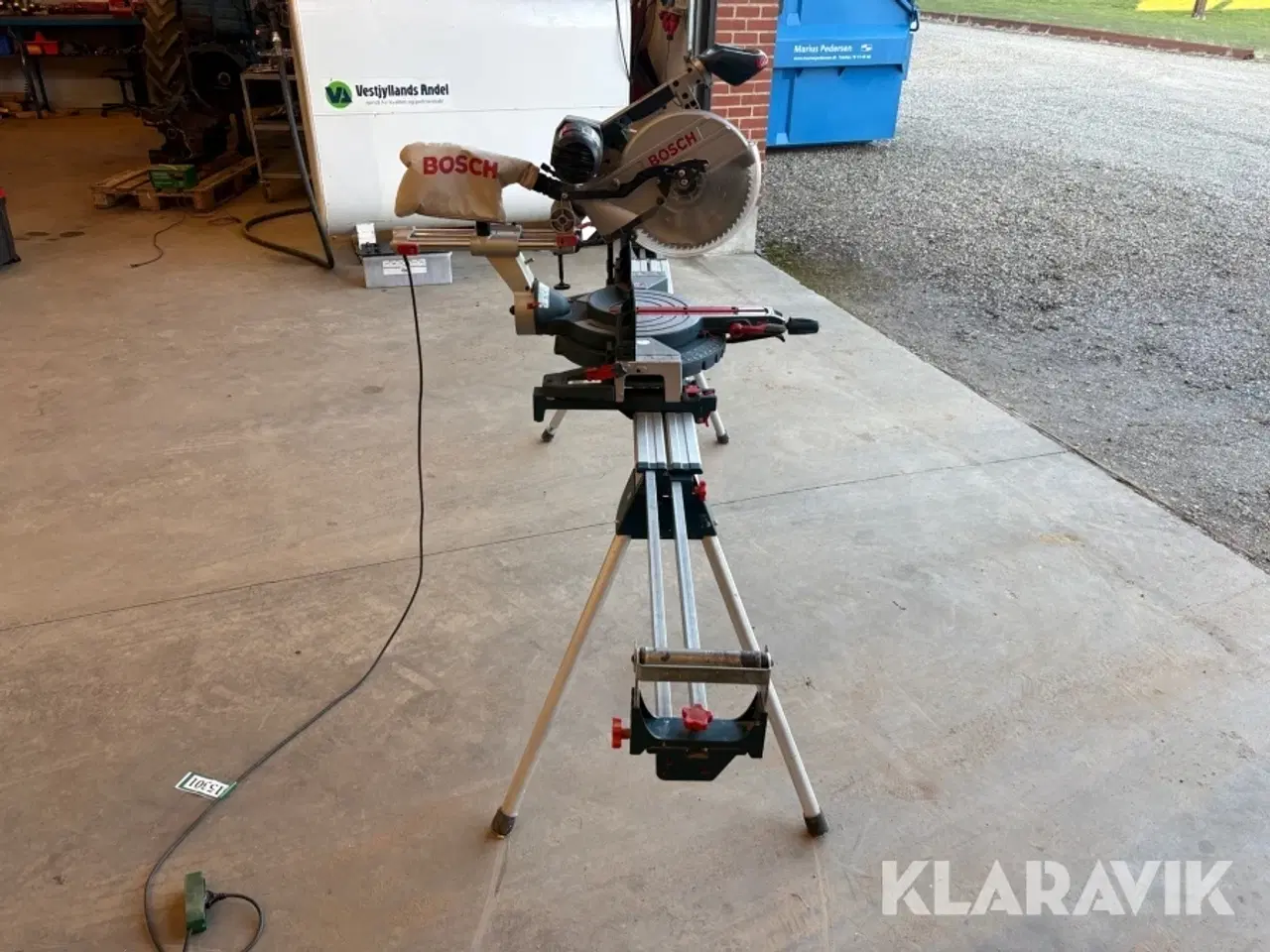 Billede 4 - Kap-/gearingssav Bosch GCM 12 SD med bord