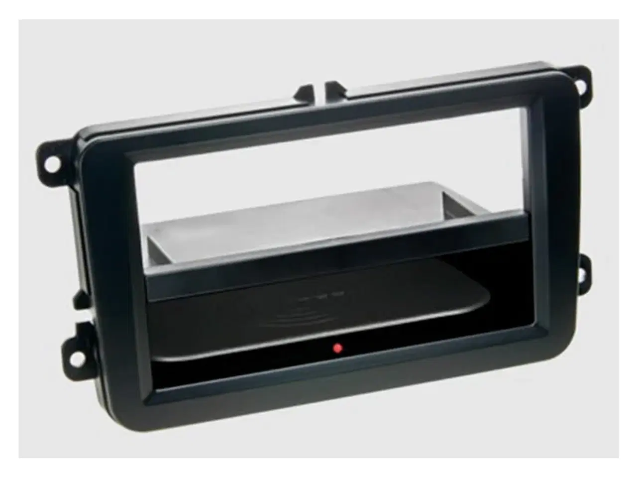 Billede 1 - 2-DIN ramme med QI ladning til Seat/Skoda VW