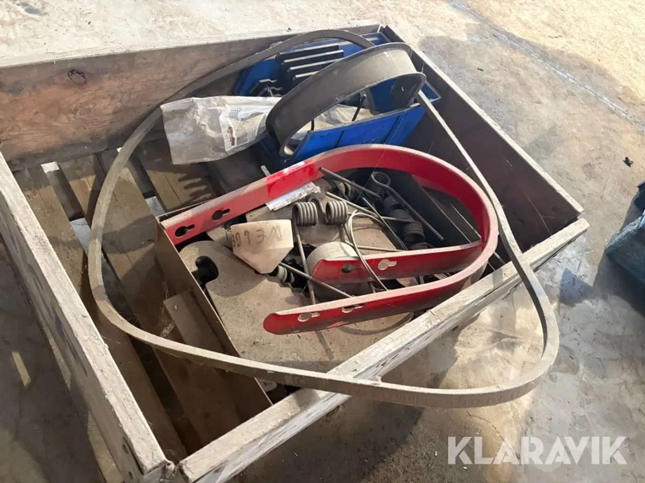 Billede 1 - Dele til lely presser