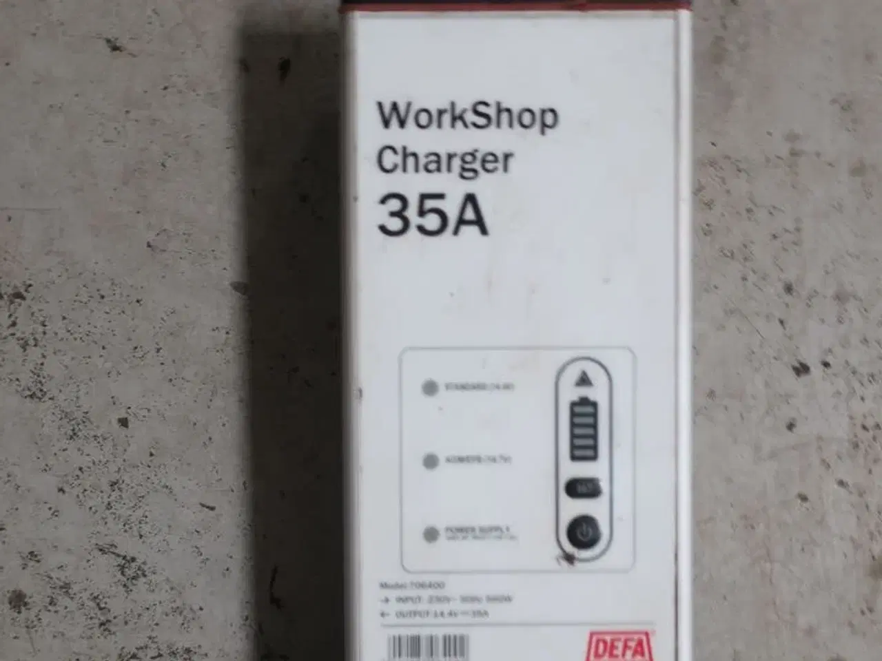 Billede 2 - Batterilader WORKSHOP CHARGER 35A