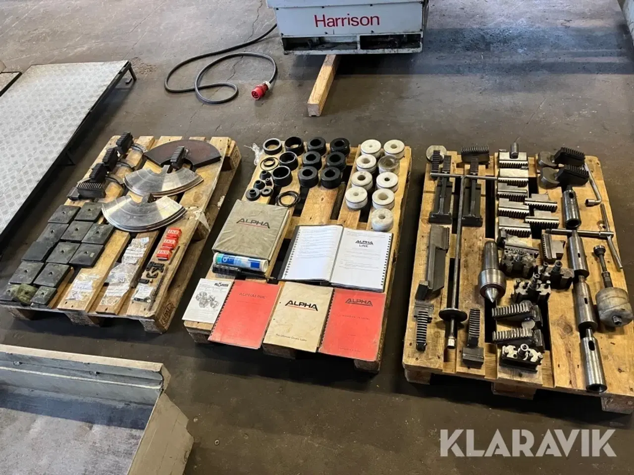 Billede 5 - Drejebænk 600 Lathes Alpha 550 med tilbehør / værktøj
