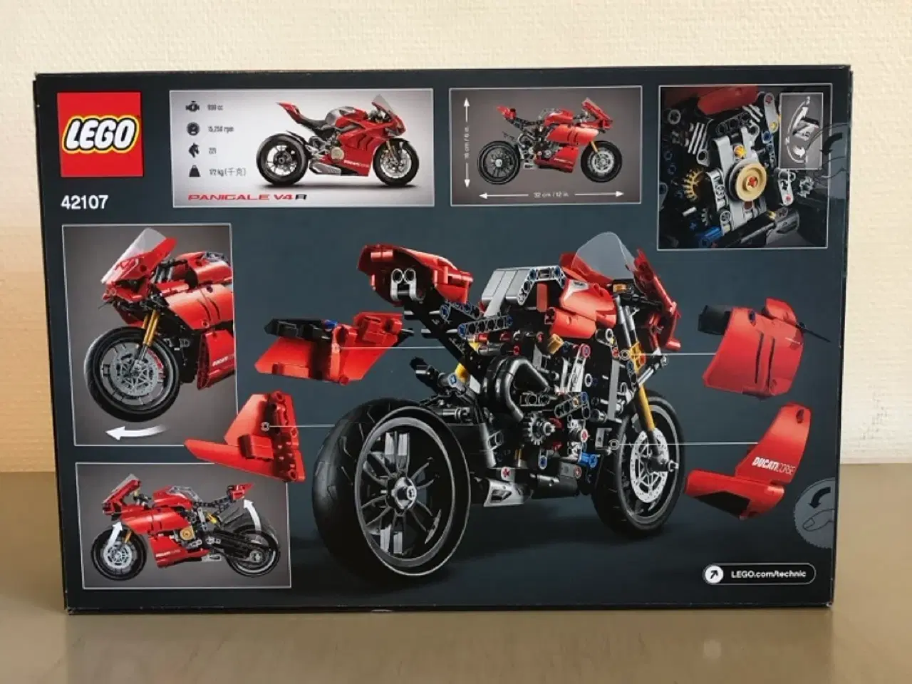Billede 3 - LEGO Technic 42107 Ducati Panigale V4 R uåbnet