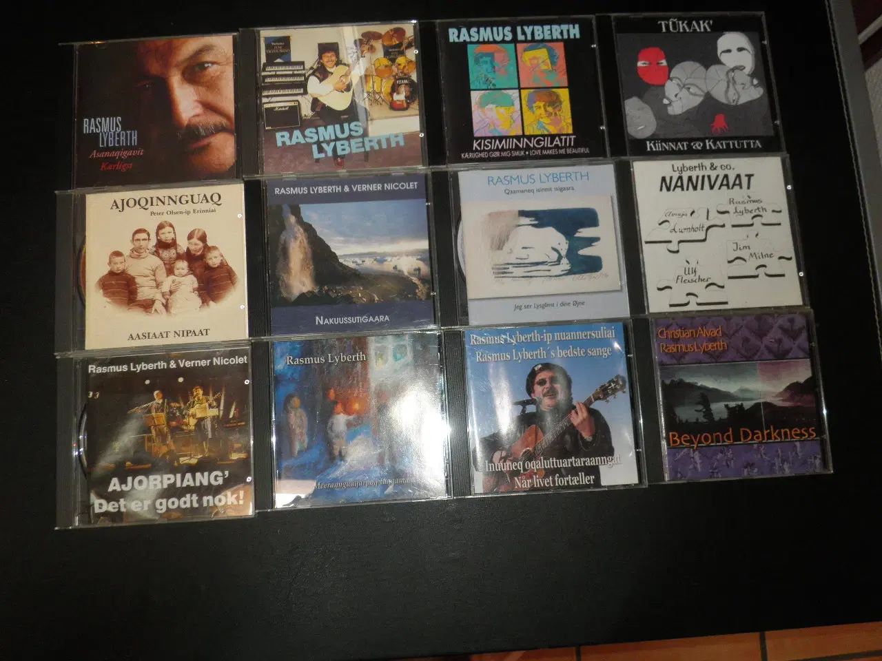 Billede 1 - CD'er med Rasmus Lyberth m.fl. - 12 stk.