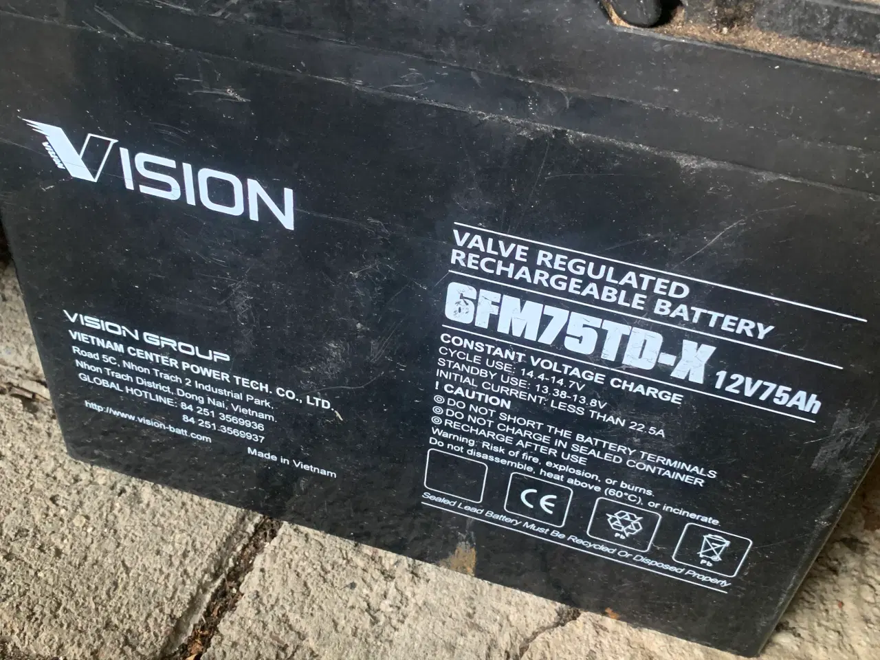 Billede 2 - Kabinoscooter batterier 