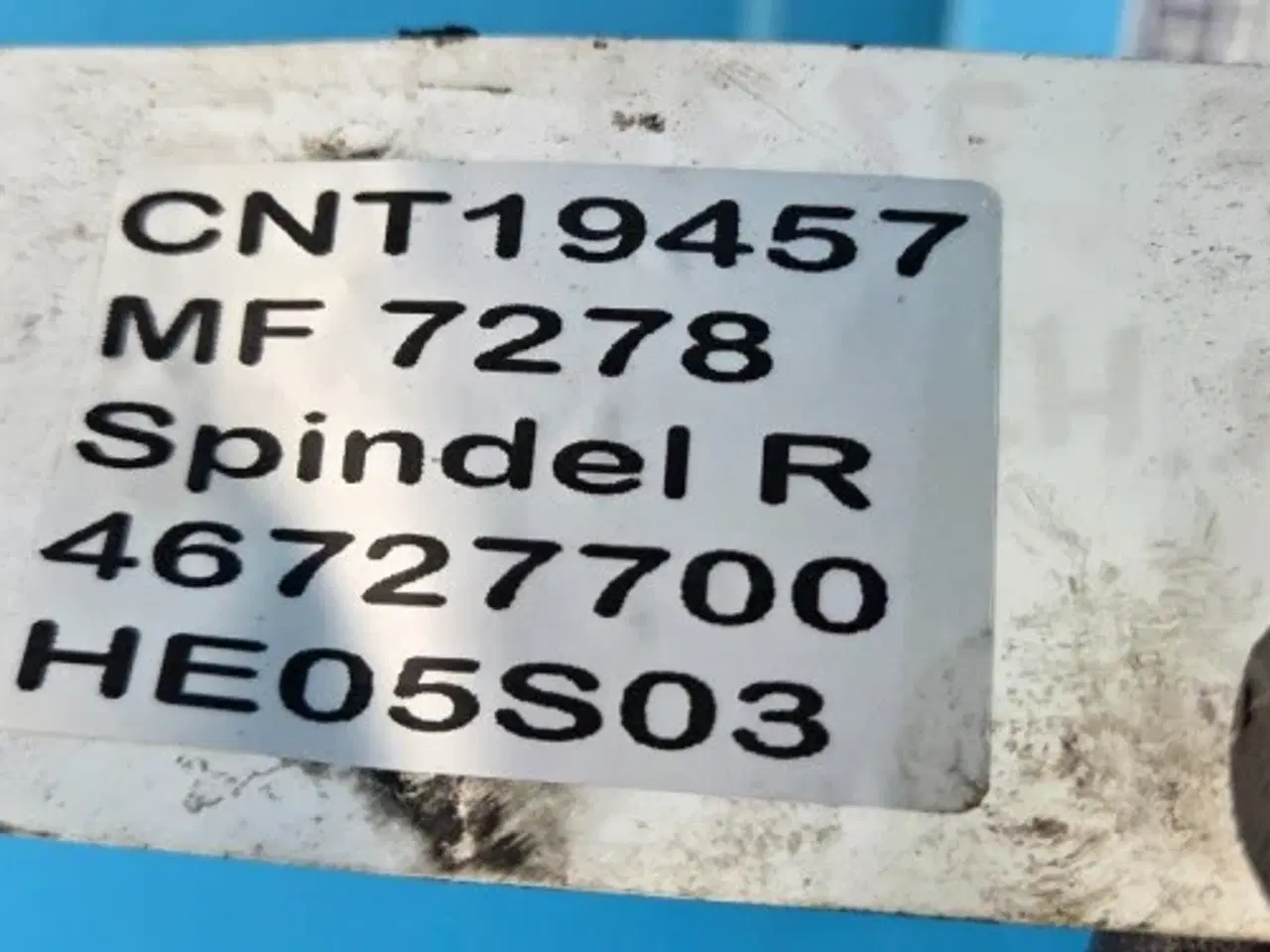 Billede 15 - Massey Ferguson 7278 Spindel R. 46727700