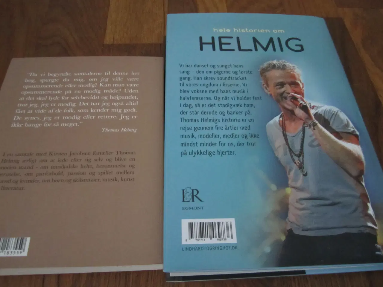 Billede 2 - 2 Skønne THOMAS HELMIG Bøger. BYD.