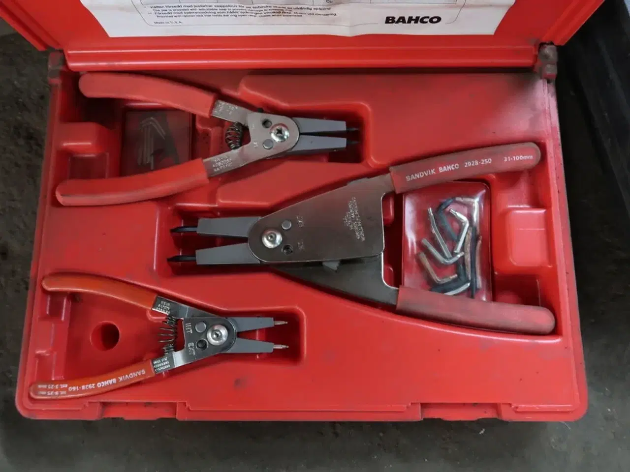 Billede 2 - 2 stk. kasser med specialværktøj bl.a. BAHCO