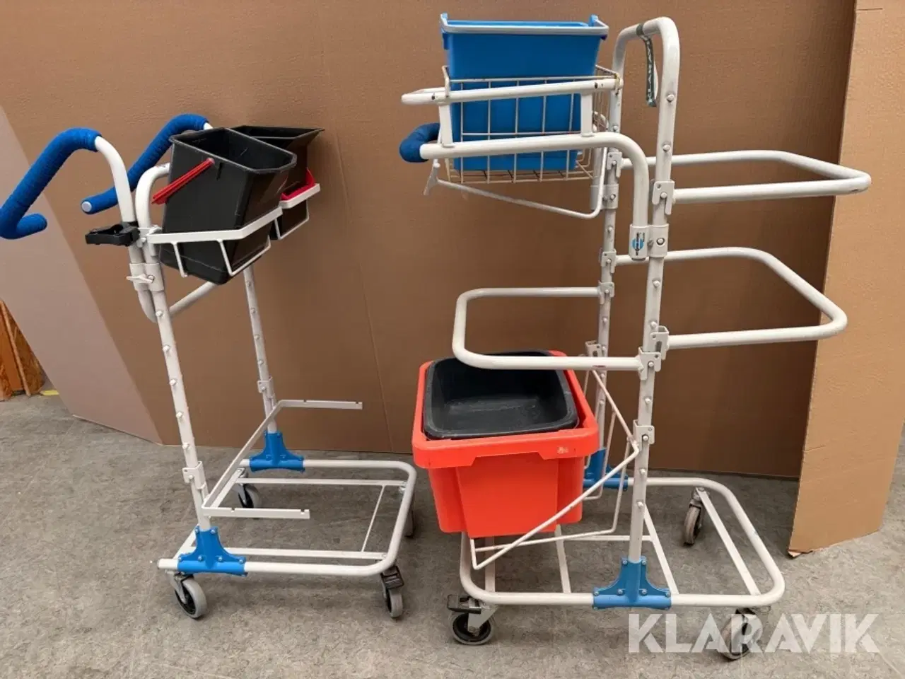 Billede 4 - Rengøringsvogne 2 styk