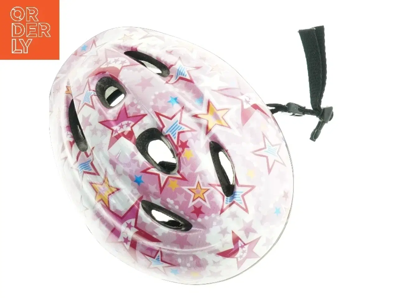 Billede 2 - Børnecykelhjelm med stjernemønster