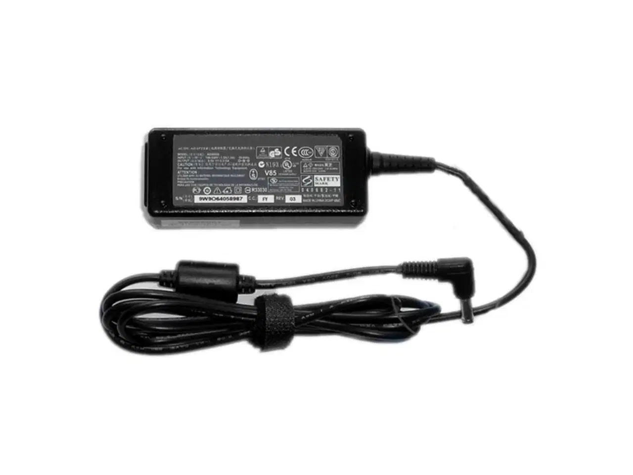Billede 1 - Asus 40W 19V 2.1A strømforsyning med 4.8mm x 1.7mm