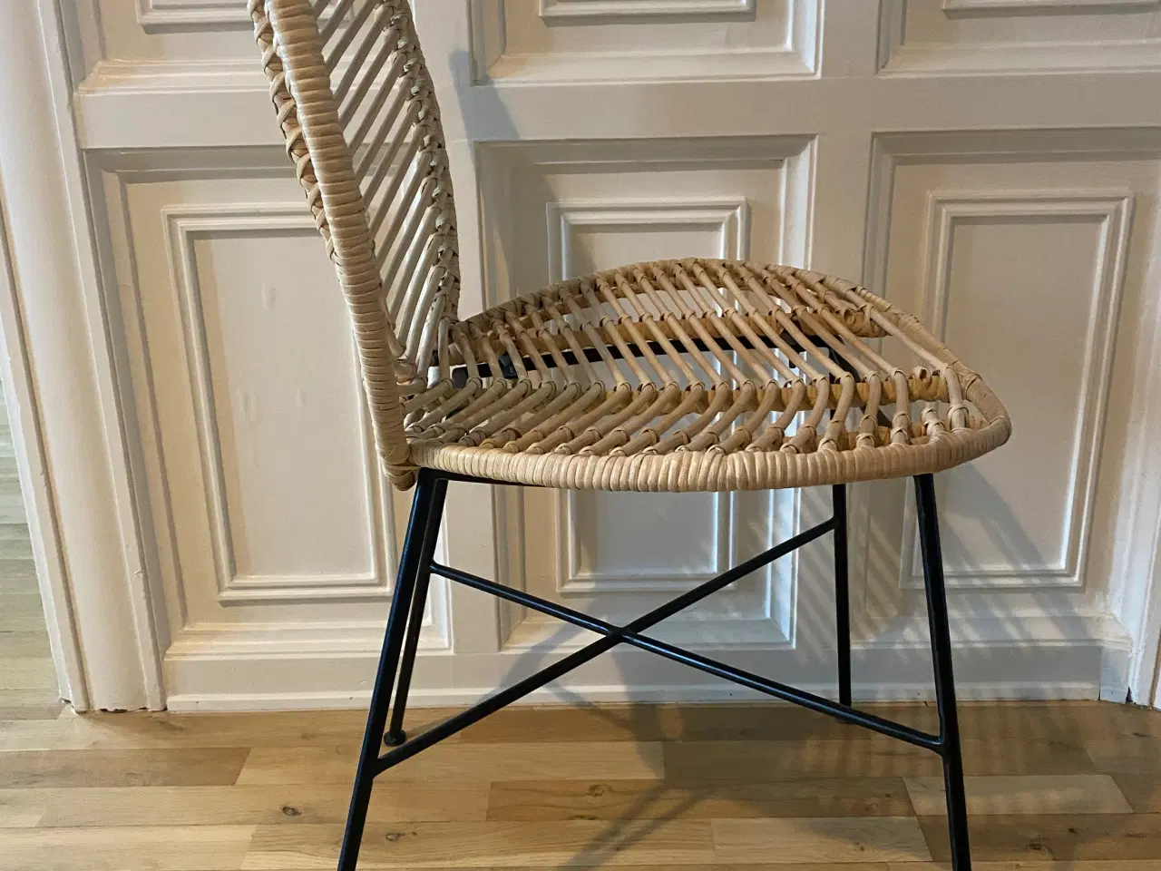 Billede 2 - Spisebordsstol i naturflet