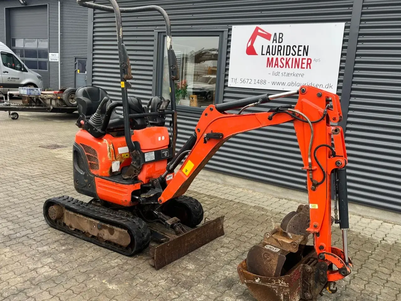 Billede 2 - Kubota U10-3 Side Lever med udskudsarm