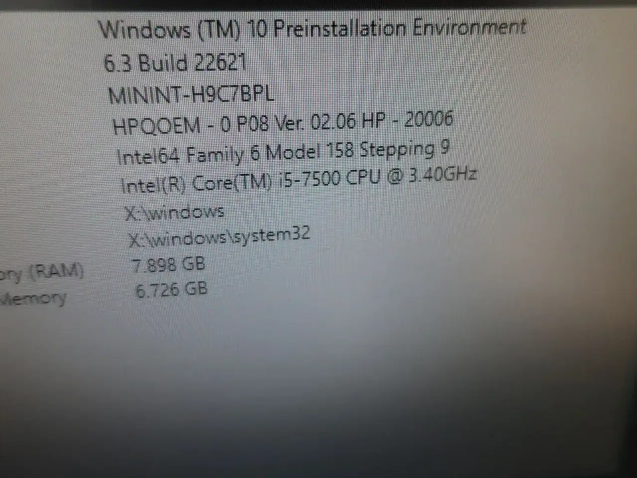 Billede 5 - HP 22" skærm L2208w (PC medfølger ikke)