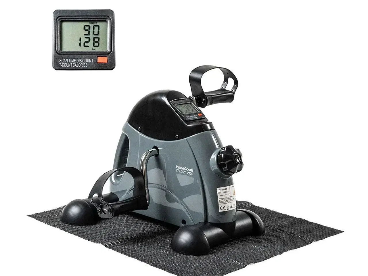 Billede 6 - Motionscykel med pedaler til arme og ben - Velora 2100 med måtte