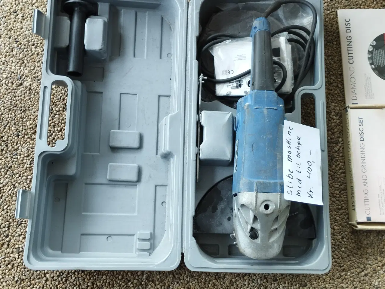 Billede 5 - Vinkelsliber med tilbehør.