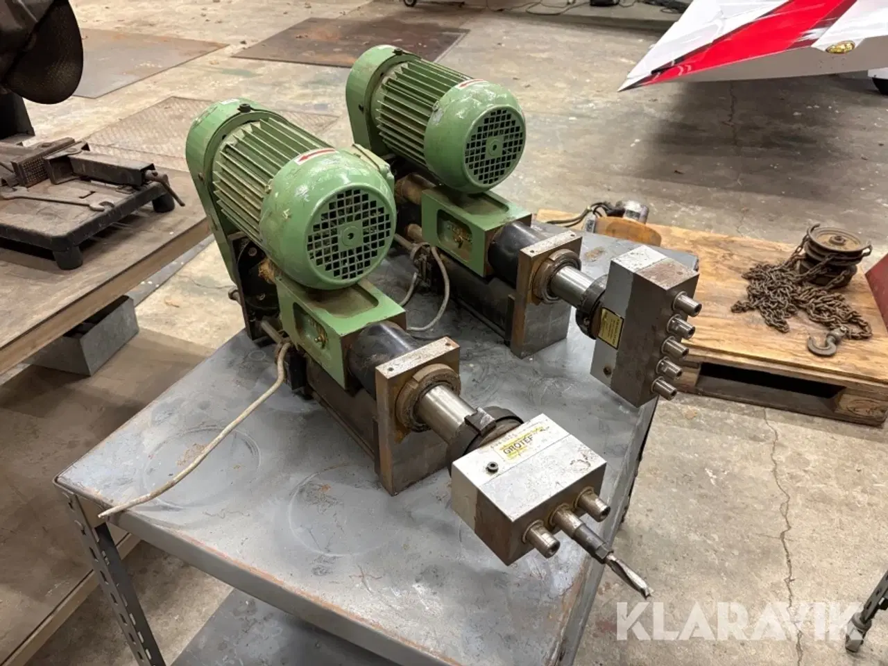 Billede 1 - El-pneumatisk borreenhed Grotefeld