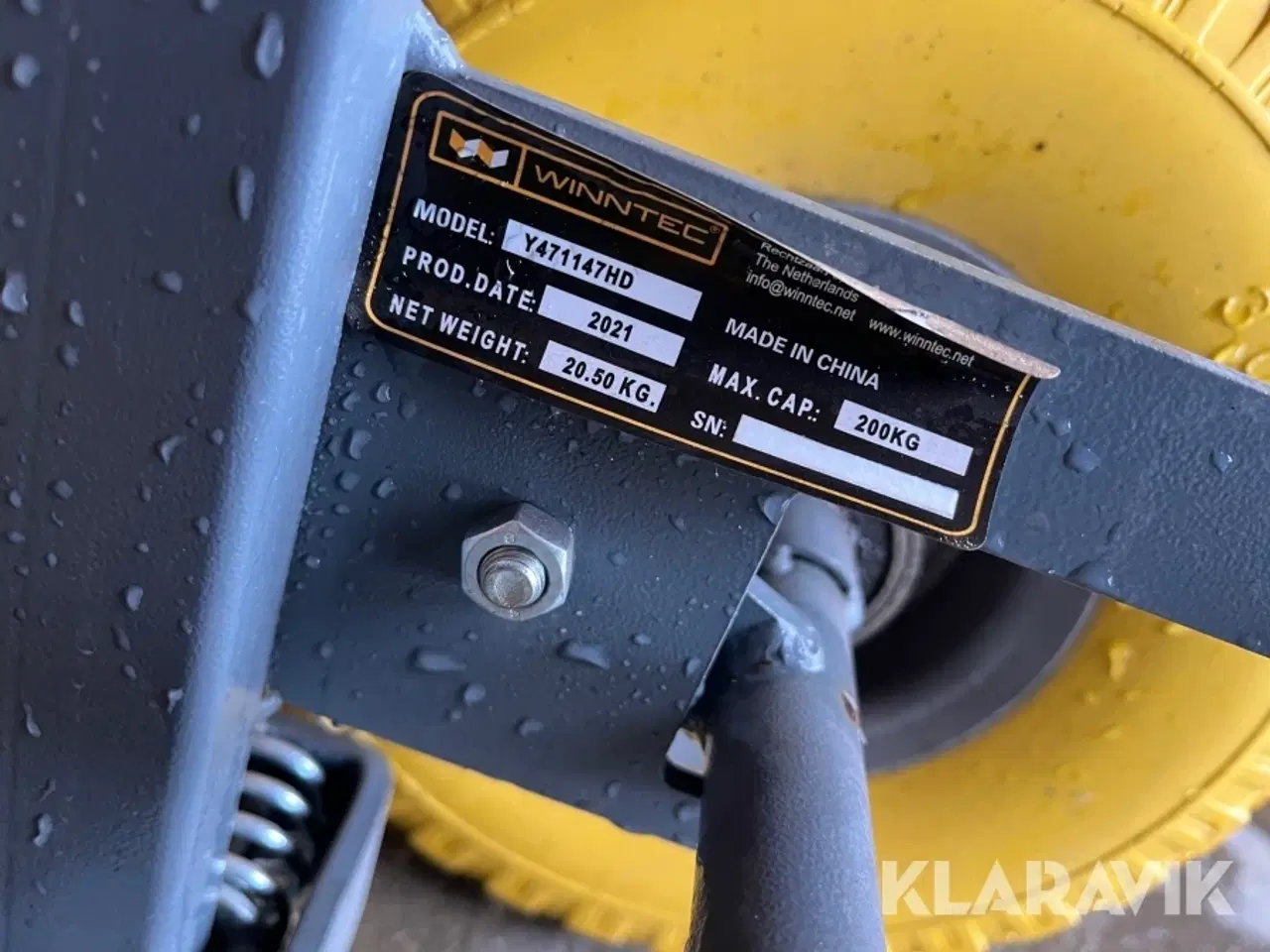 Billede 5 - Dækvogn Winntec Smart Cart