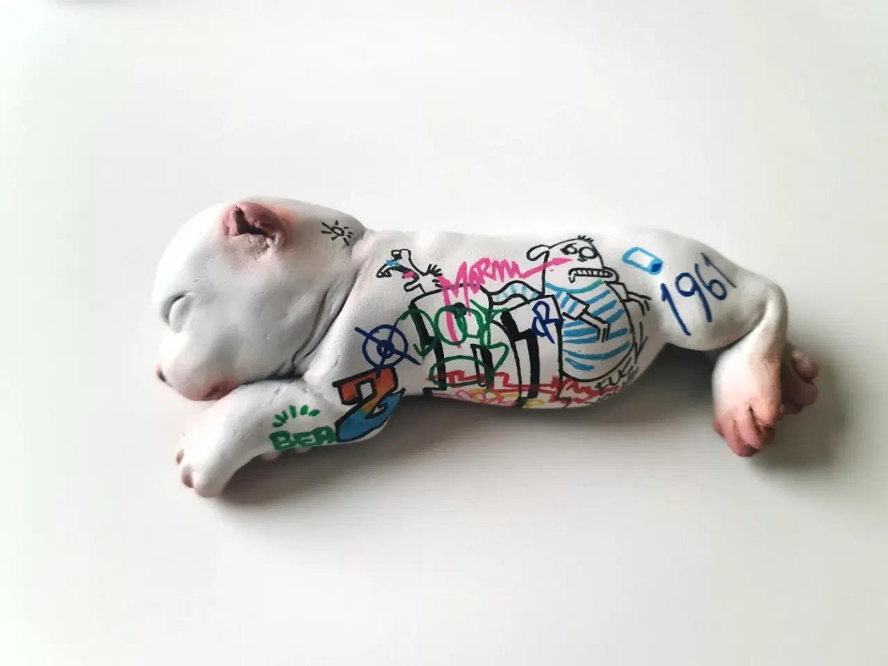 Billede 2 - Hundehvalp streetart 