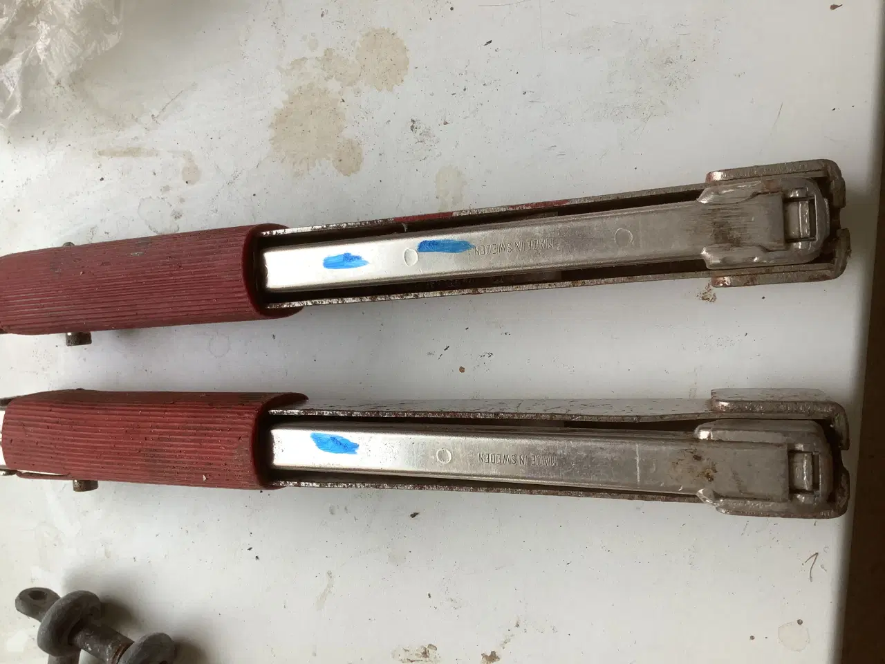 Billede 2 - Værktøj. 2 stk “daskere”klamphammer