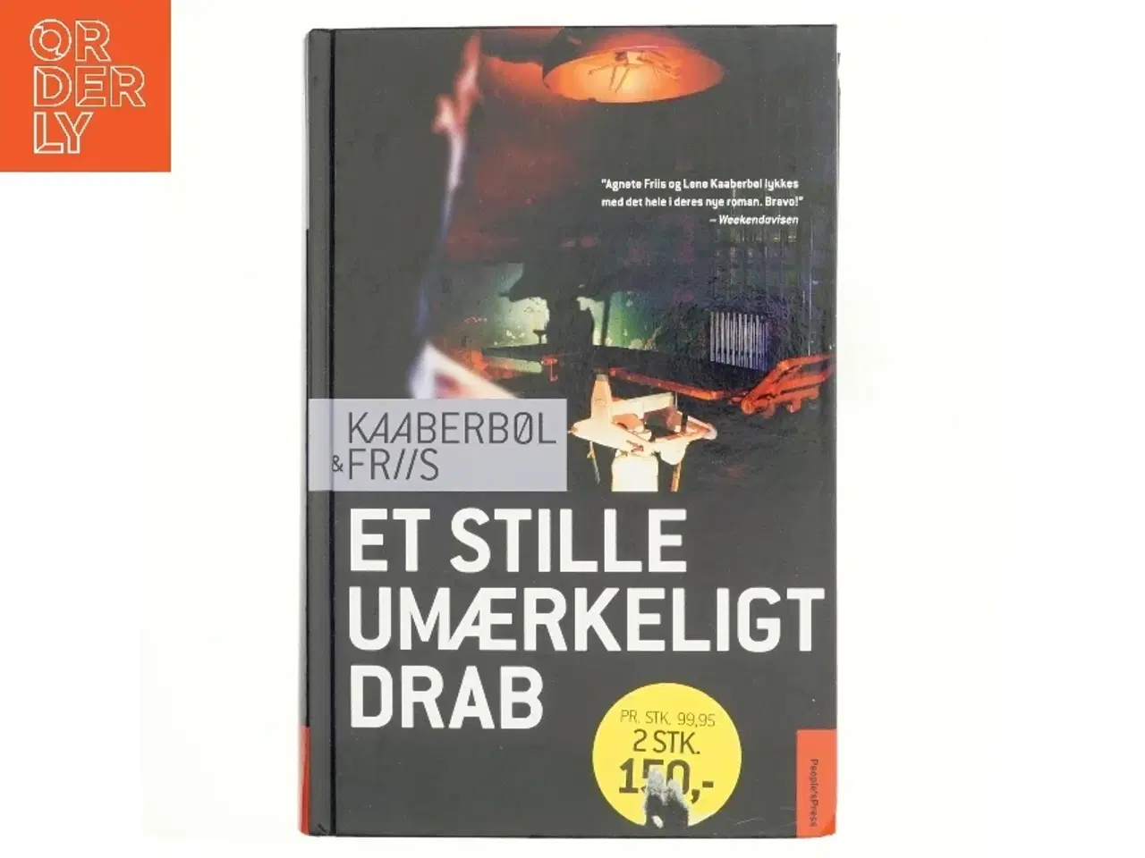Billede 1 - Et stille umærkeligt drab af Lene Kaaberbøl, Agnete Friis (Bog)