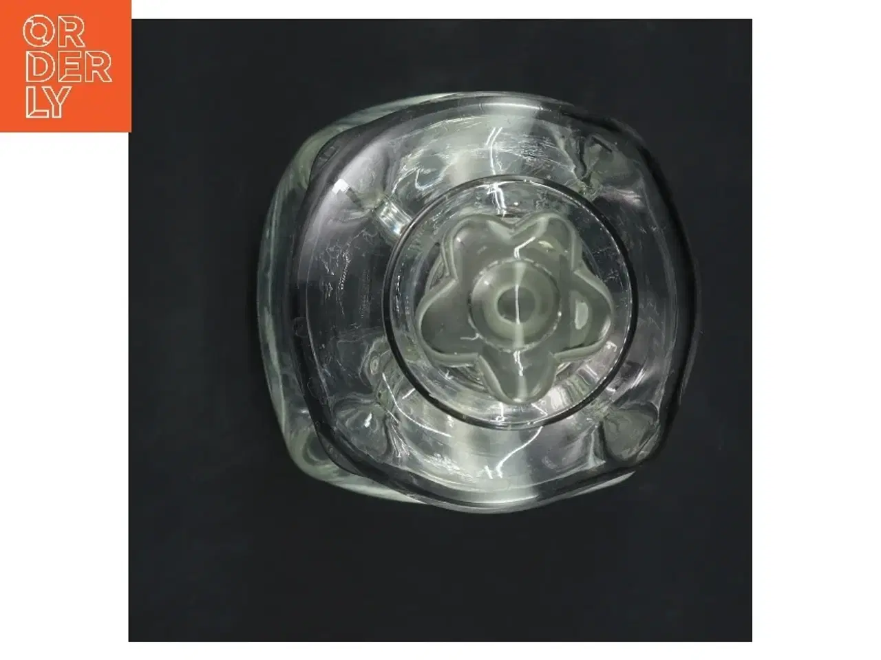 Billede 3 - Glas karaffel med prop (str. 25 cm)