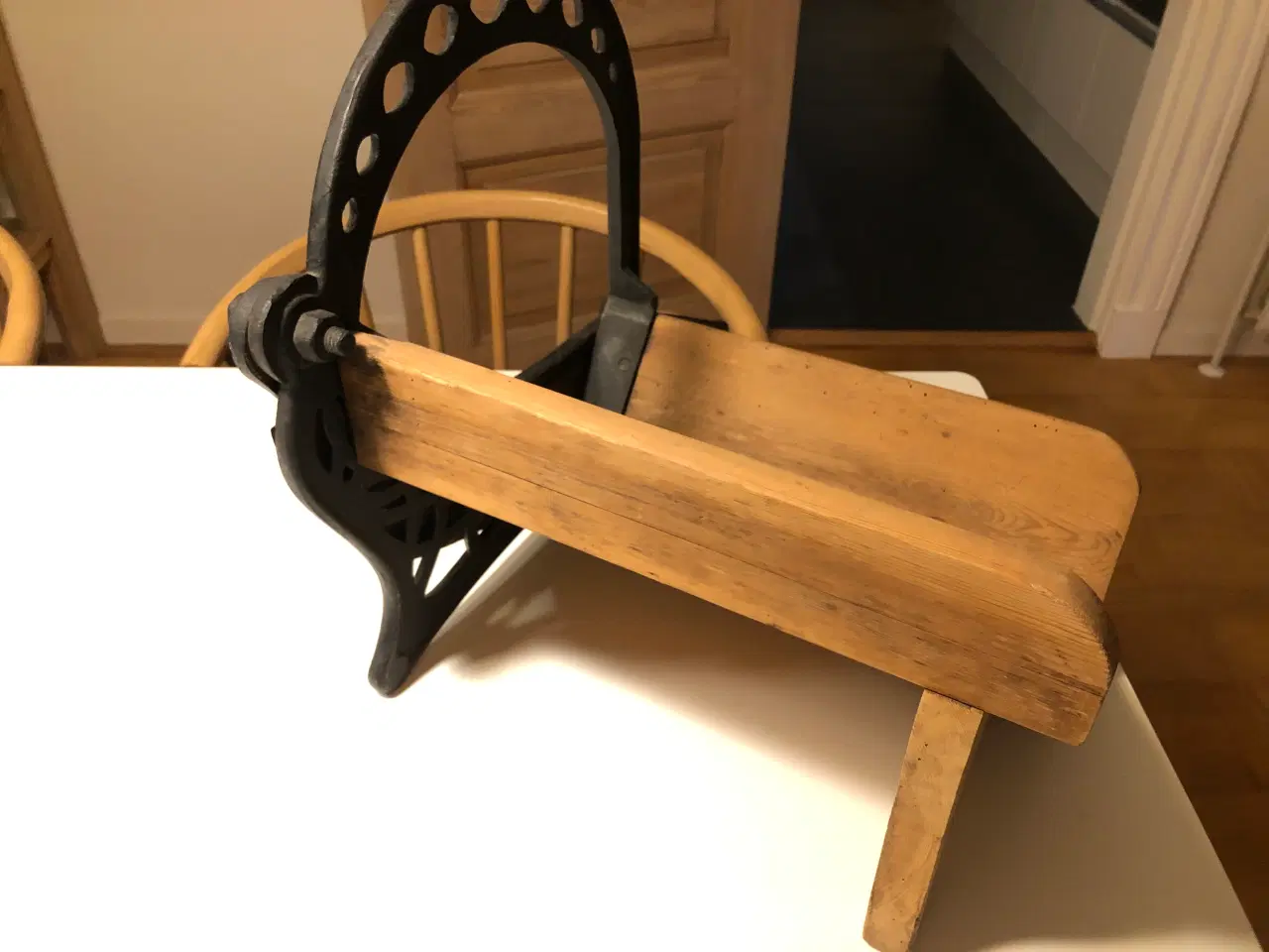 Billede 9 - Flot retro brødskærer i stor størrelse