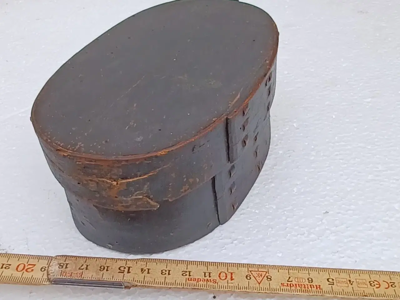 Billede 3 - Spånæske, almuegenstand.