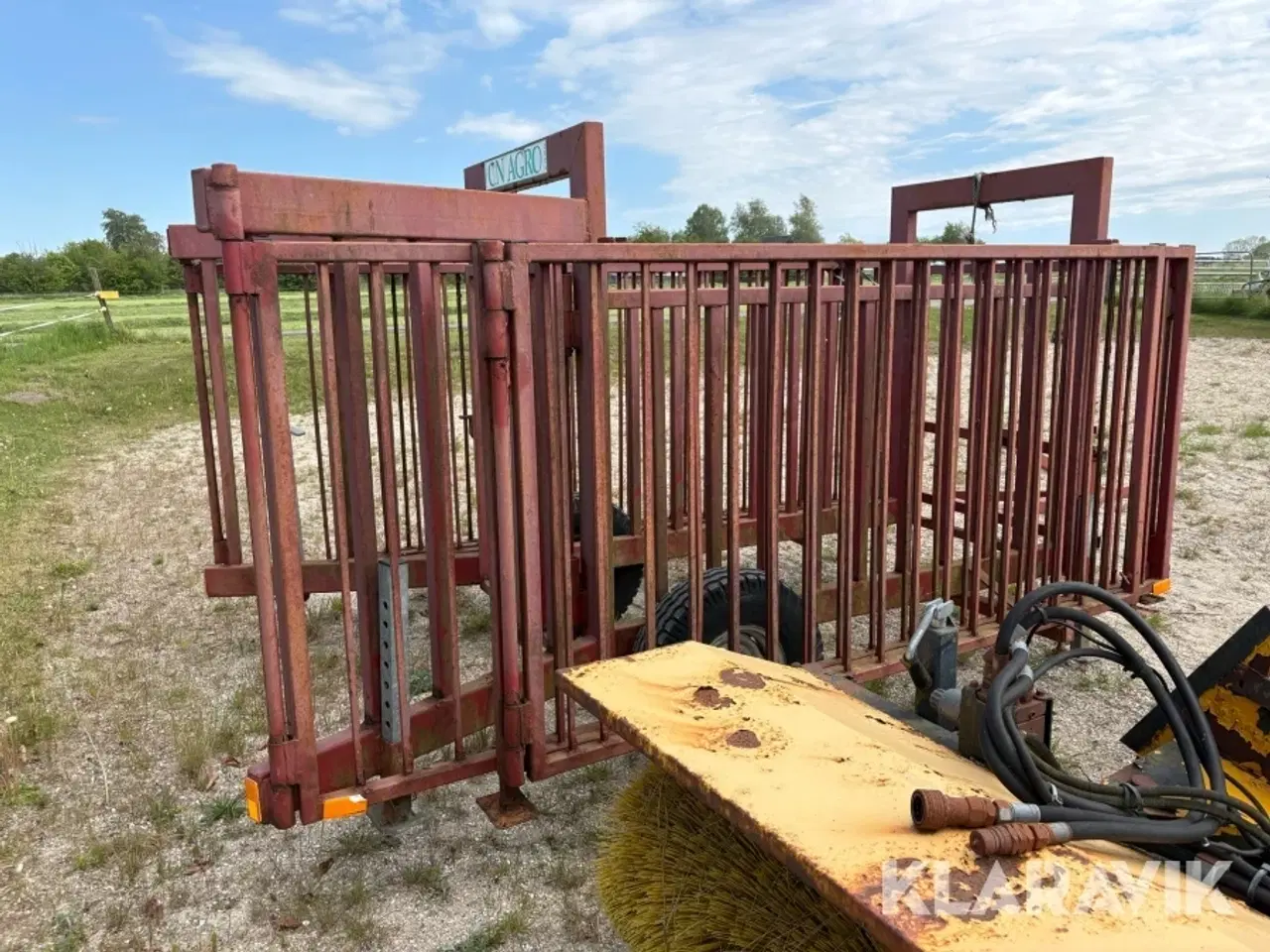 Billede 3 - Mobilfangefold 2x9m vinger med bur CN AGRO