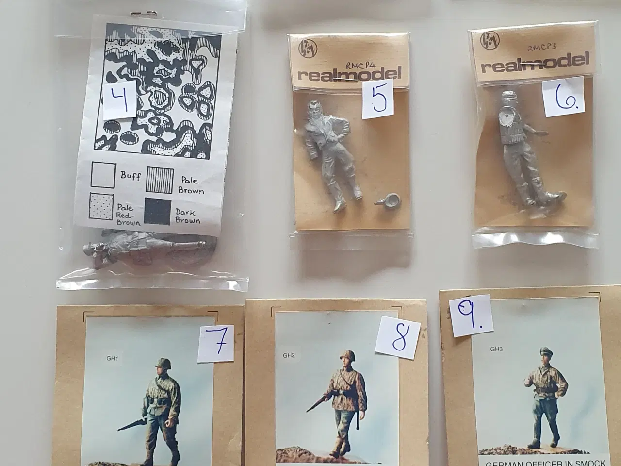 Billede 1 - Tyske WW2 soldater i tin