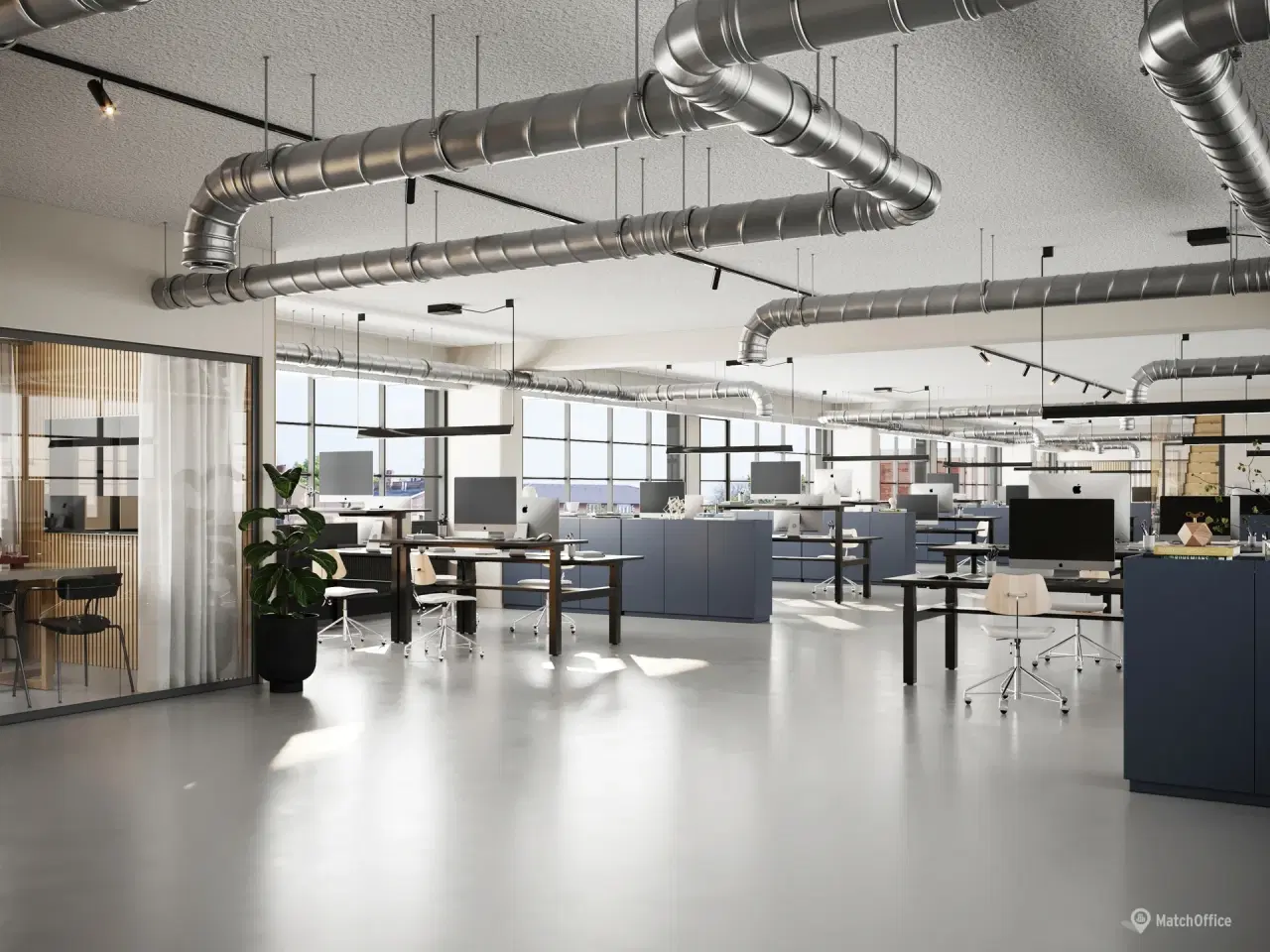 Billede 4 - Totalrenoveret kontor på Nørrebro lige ved metro