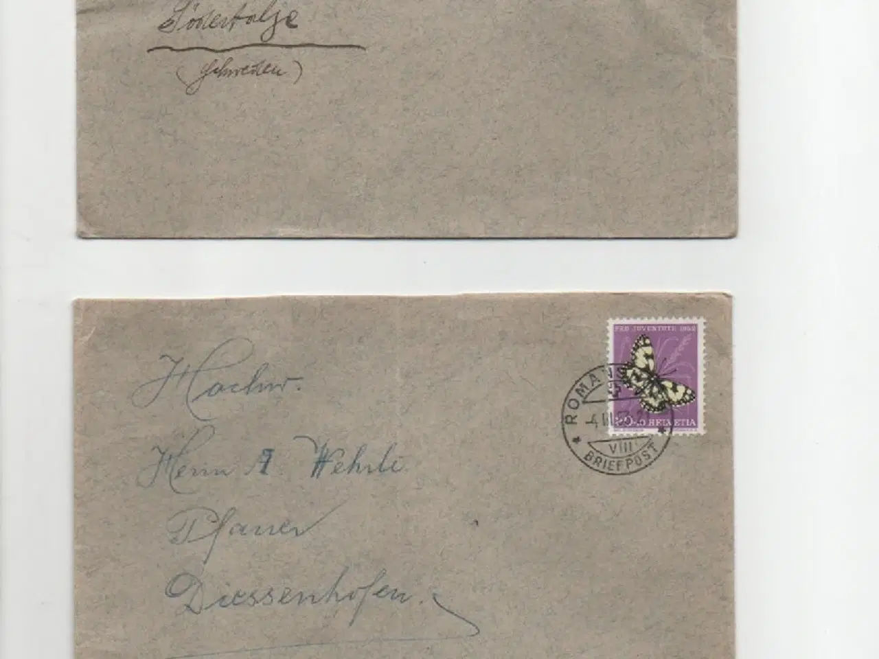 Billede 8 - Helvetia-Schweiz lot med konvolutter