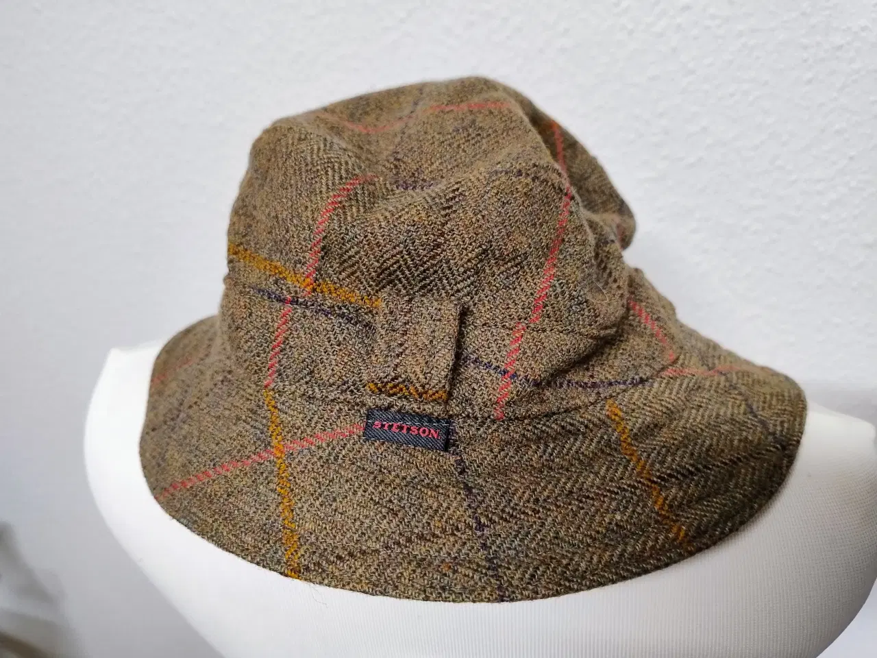 Billede 1 - Stetson Tweed/canvas bøllehat 