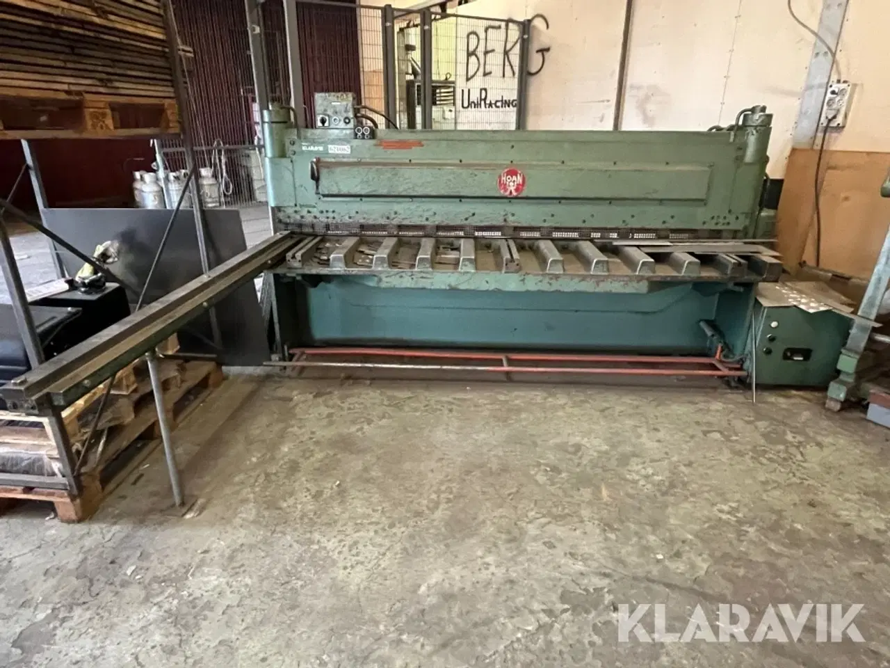 Billede 3 - Pladesaks Hoan hydraulisk