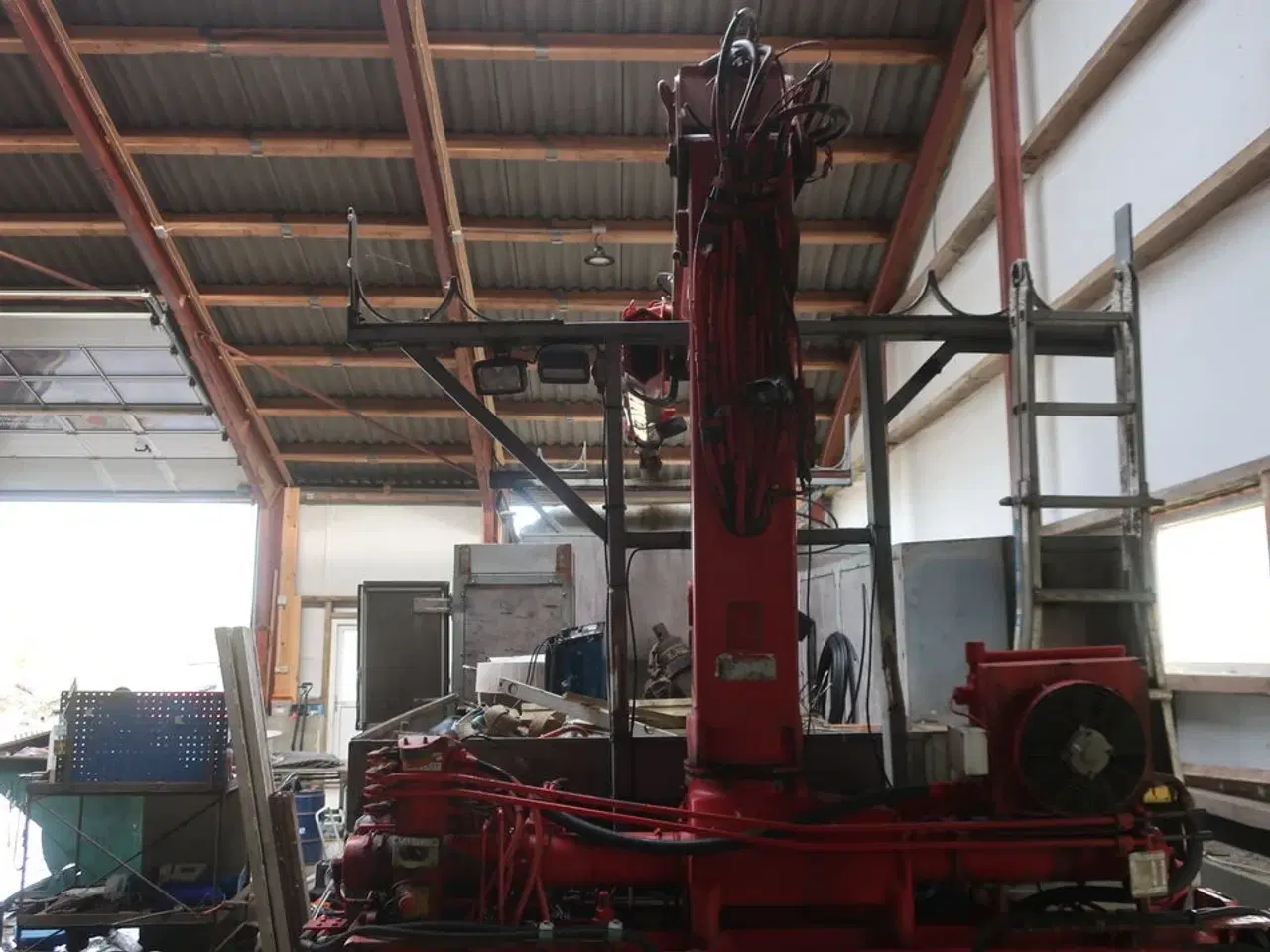 Billede 7 - Lastbil MAN 14.224 m. HIAB kran