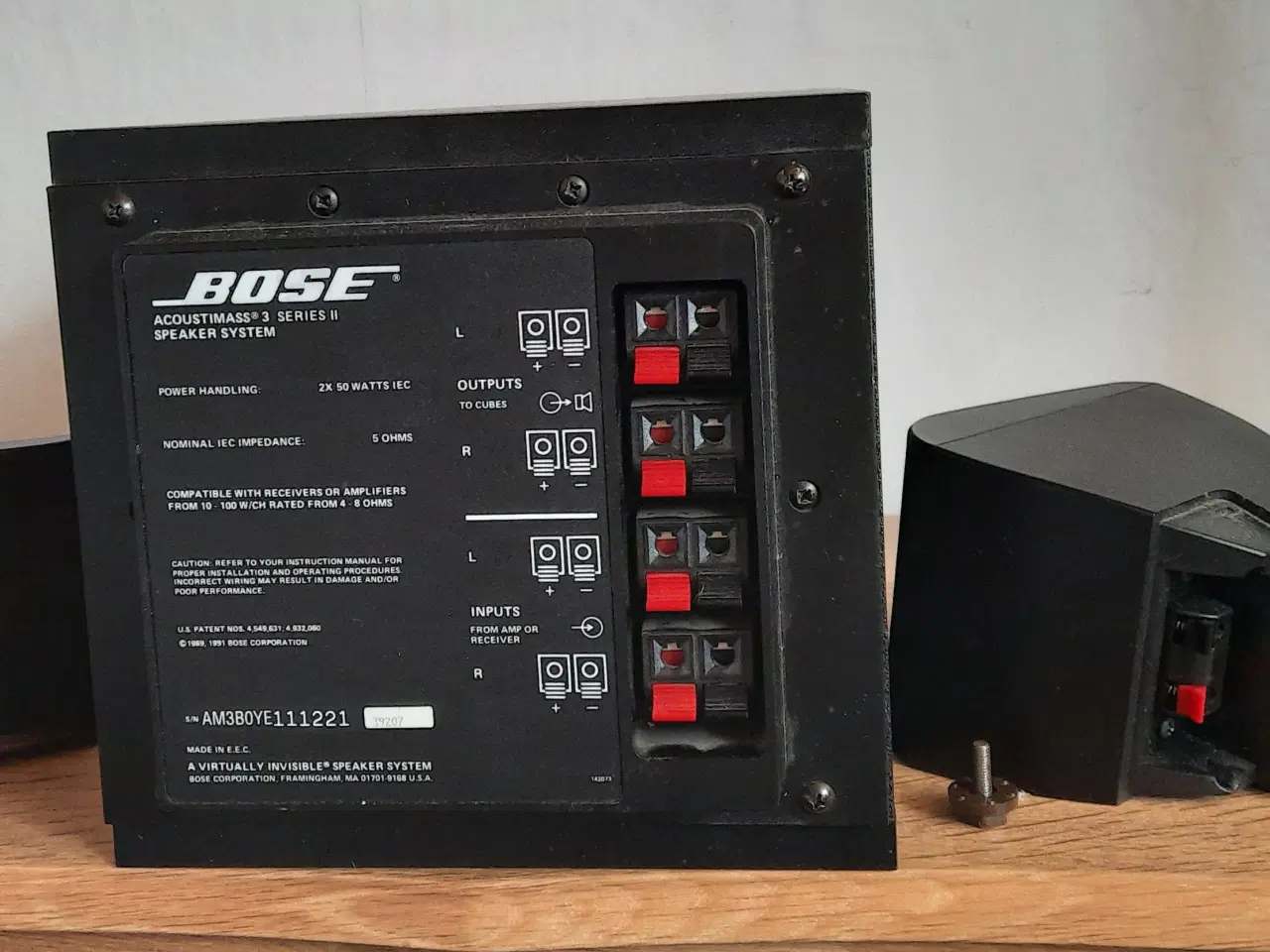 Billede 3 - BOSE Acoustimass 3 Serie II, Speaker system