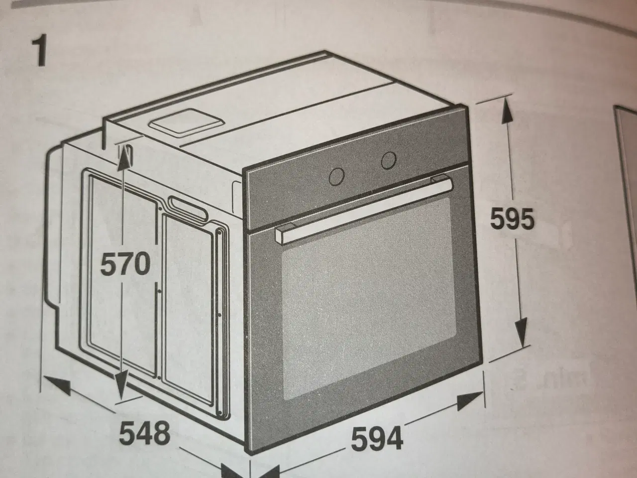 Billede 3 - Junker jf1300050 indbygningsovn