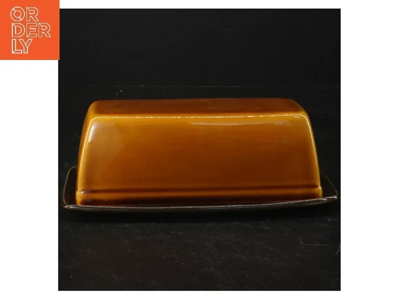 Billede 2 - Retro smør dåse (str. 18 x 9 cm)