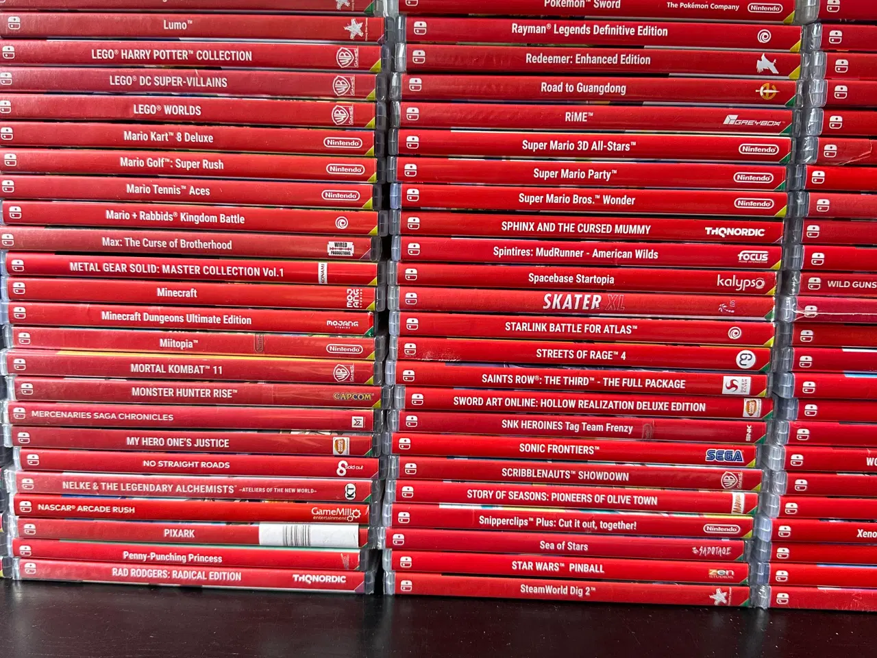 Billede 12 - Seperate Priser! 100 stk Nintendo Switch Spil