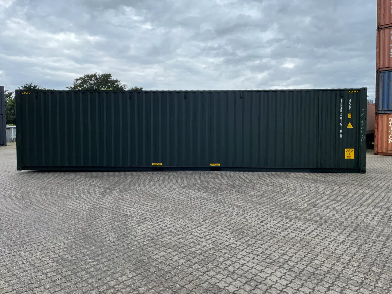 Billede 3 - 40 fods HC Container i Grøn Ral: 6007 