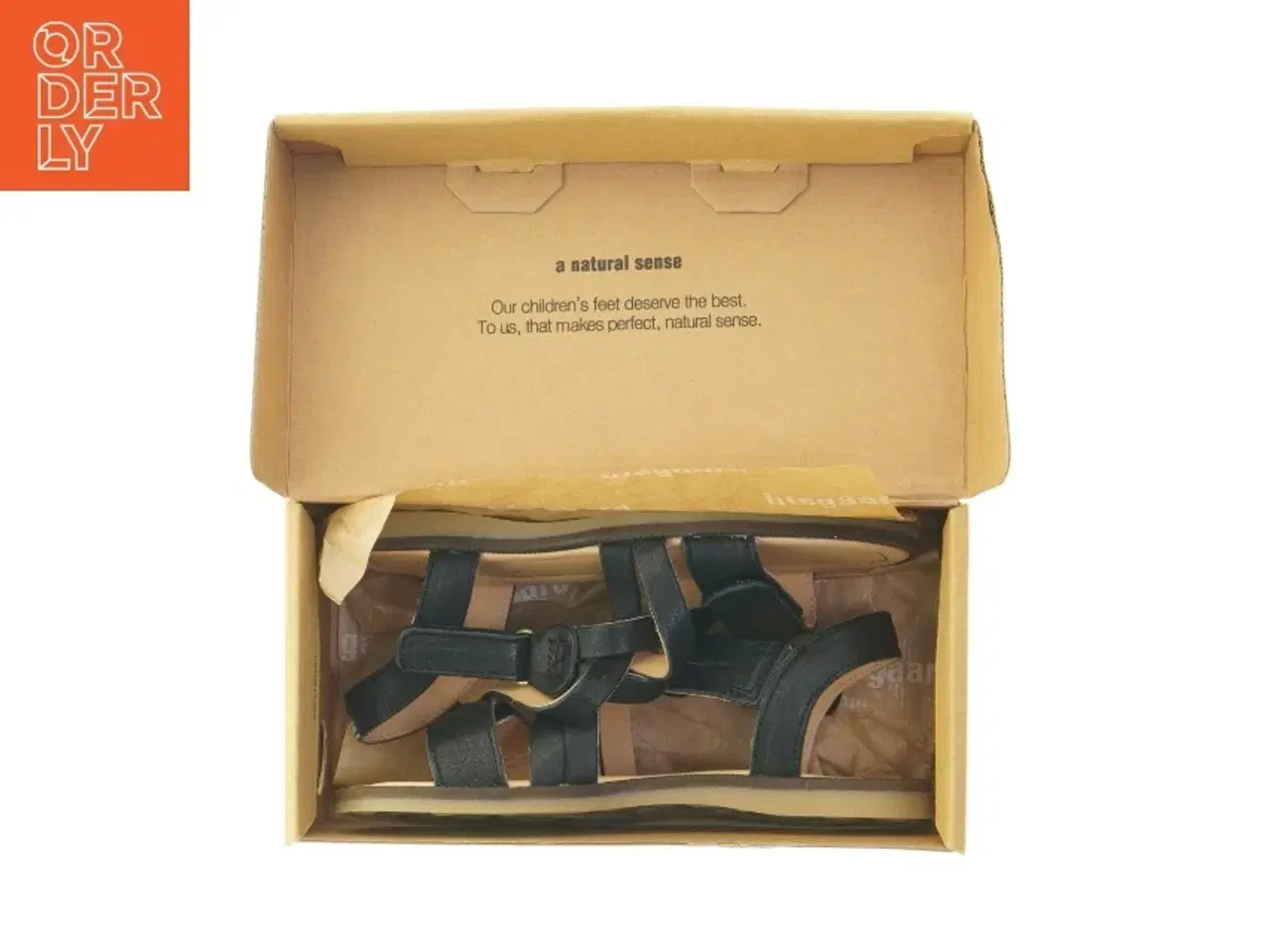 Billede 6 - Børnesandaler sorte fra Bisgaard (str. 31 )