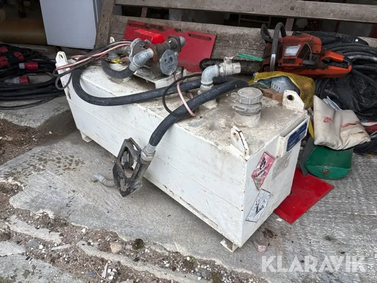 Billede 2 - Dieseltank KN Smede- & Beholderfabrik A/S 100L