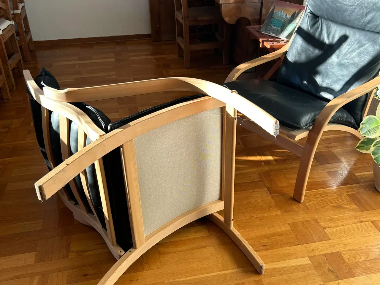 Billede 4 - Børge Mogensen læderstole 2 stk.