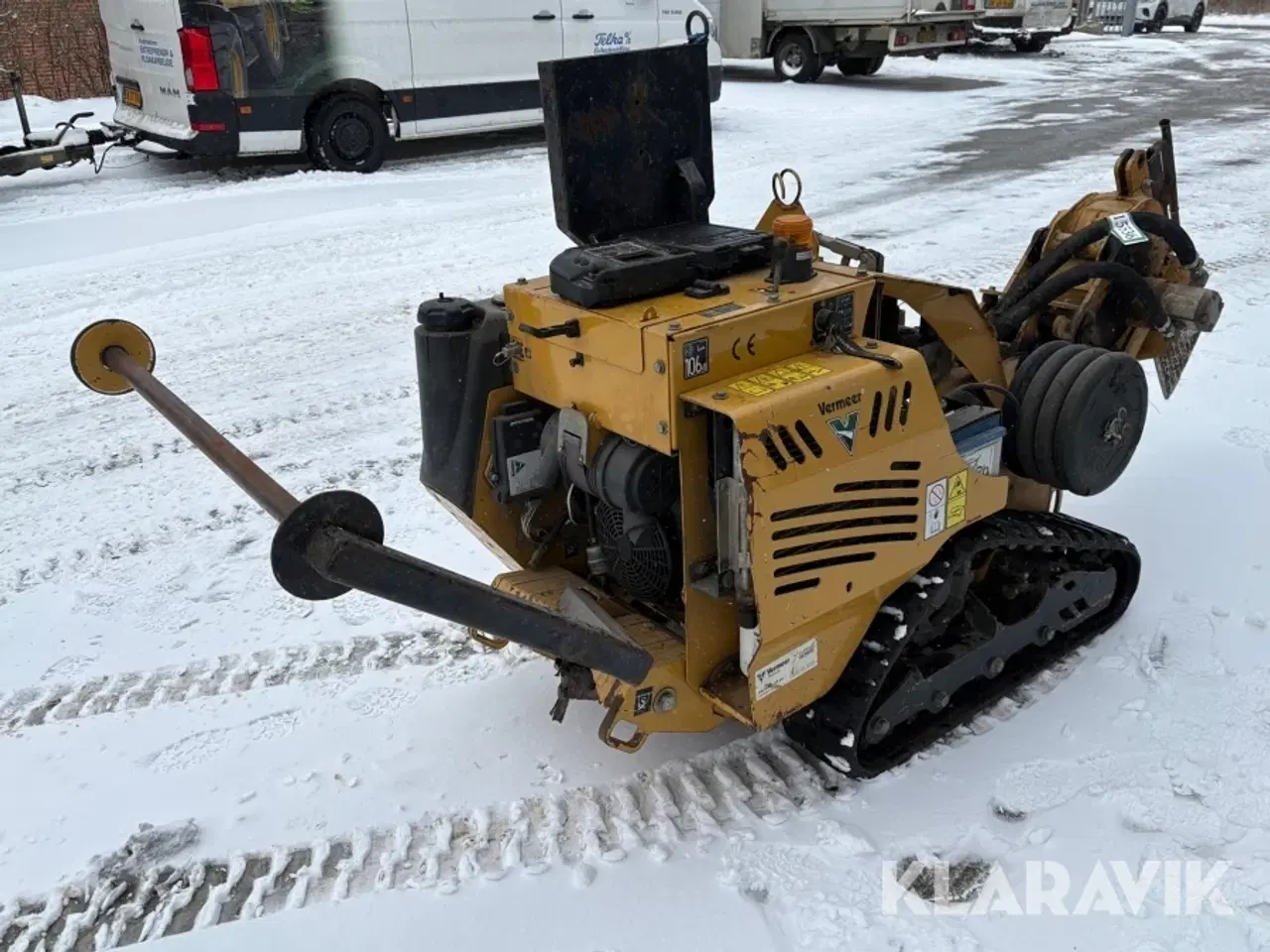 Billede 5 - Fjernstyret vibrationsplov Vermeer SPX25