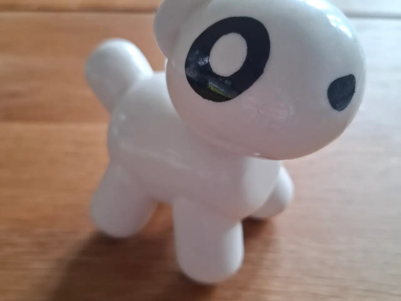 Billede 1 - Porcelæn figur hund hvid