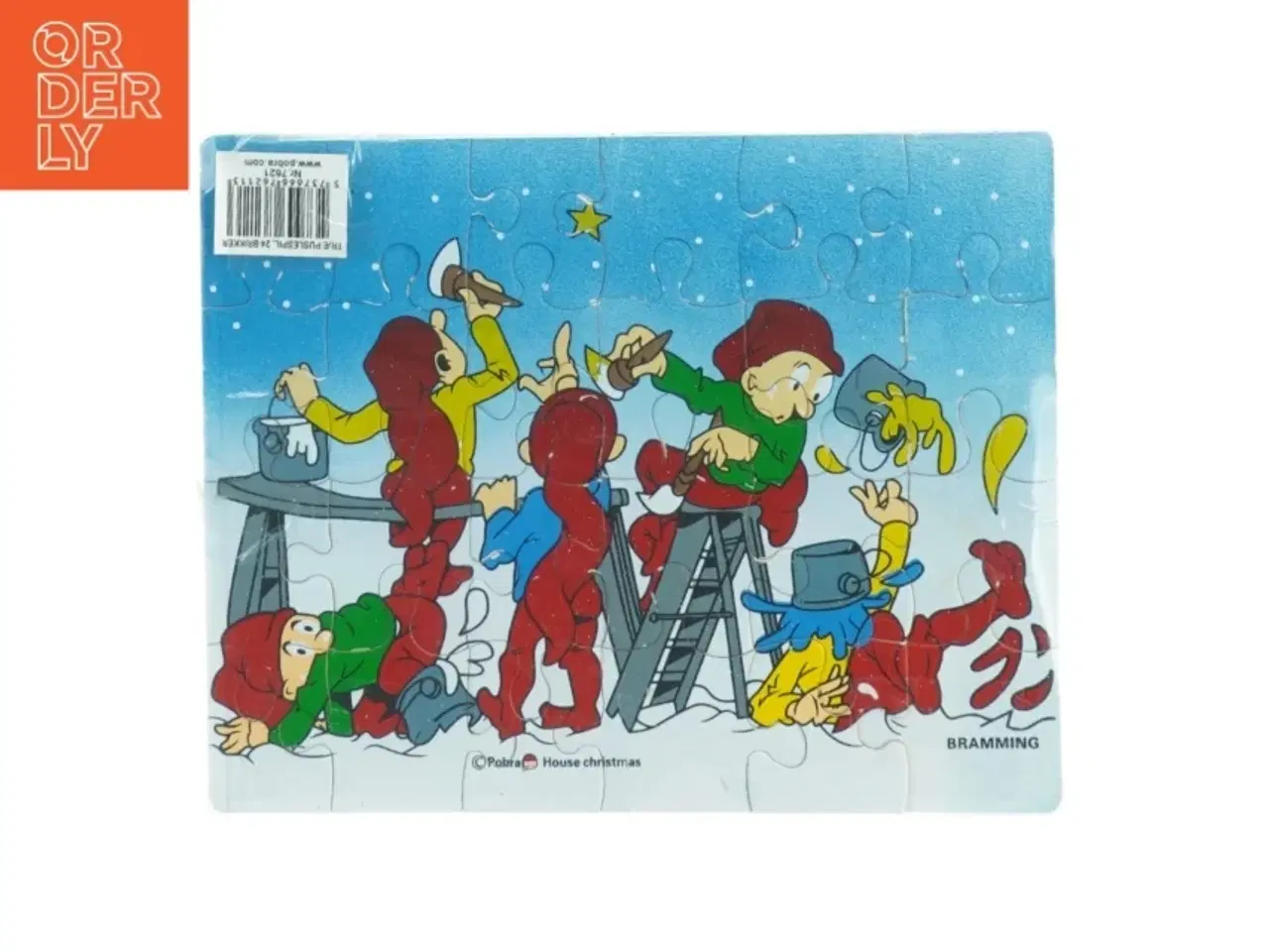 Billede 1 - Julepuslespil (str. 25 x 20 cm)