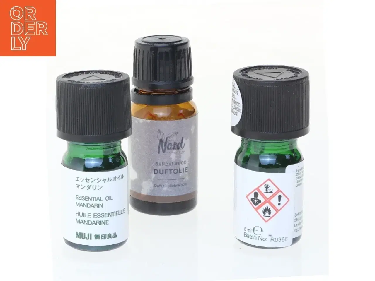 Billede 1 - Æteriske olier og duftolie sæt (str. 5,5 cm)